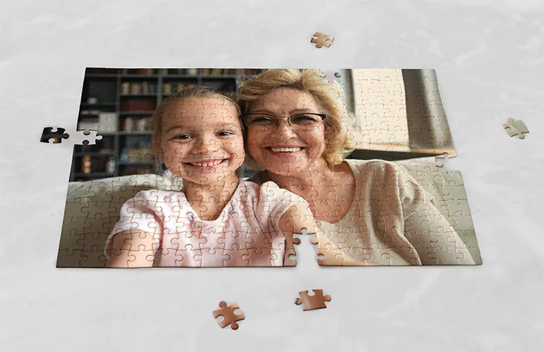 Printerpix Foto-Puzzle mit bedruckter Box und 1000 Teilen