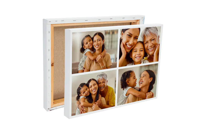 Canvas photo collage - Mother's Day gifts