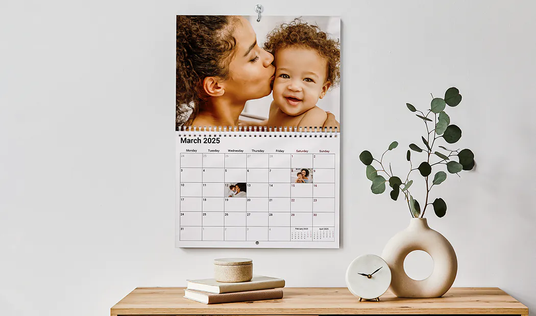 Personalisierter Wandkalender
