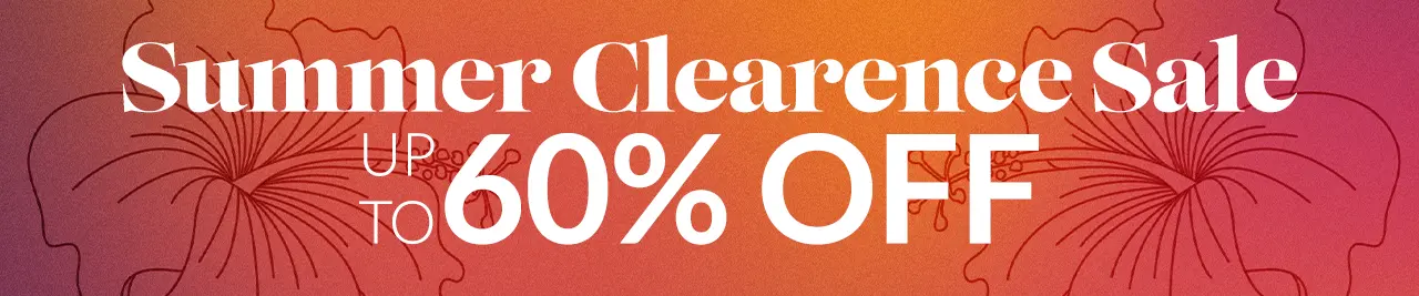 Sommerschlussverkauf bis zu 60% RABATT