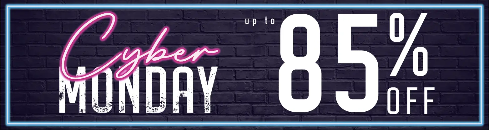 Cyber Monday 85% Rabatt