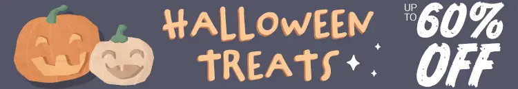 Halloween-Leckereien bis zu 60% Rabatt