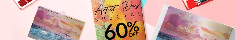 Künstlertag-Special bis zu 60% Rabatt