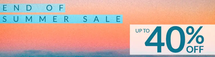 End of Summer Sale

Ende des Sommerverkaufs