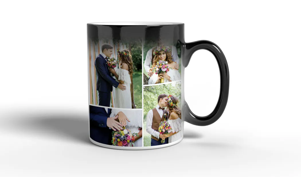 Magic mug for the wedding
