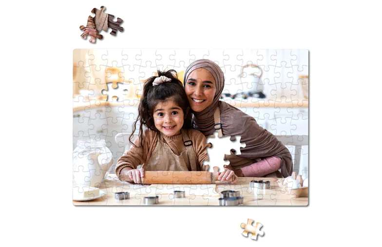 Personalisierte Puzzles von Printerpix als Fotogeschenke zum Muttertag