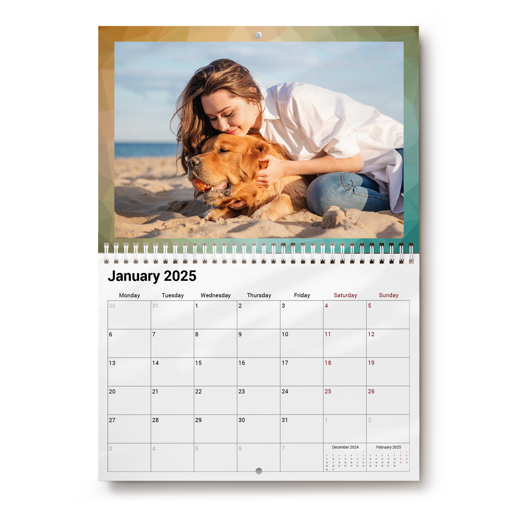 A5 Doppelwandkalender