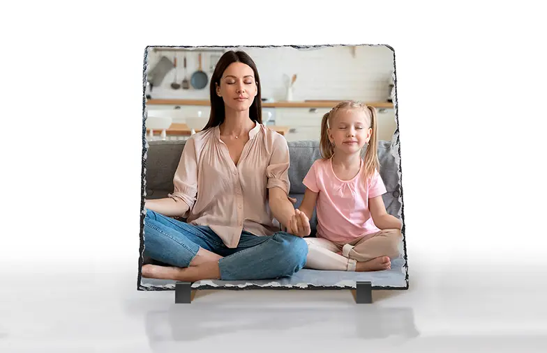 Personalised Mother's Day photo plaque by Printerpix