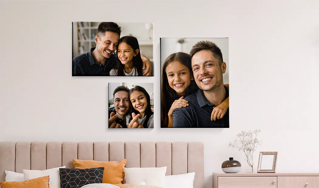 Geschenk für Papa - Individuelle Leinwanddrucke
