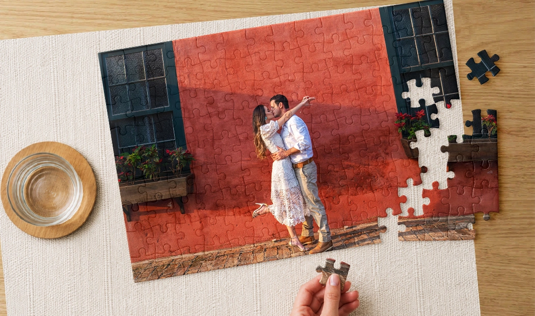 Personalisierte Puzzles|Printerpix Fotopuzzle mit bedruckter Box und 1000 Teilen|Puzzle mit 500 Teilen und Box||||||||
