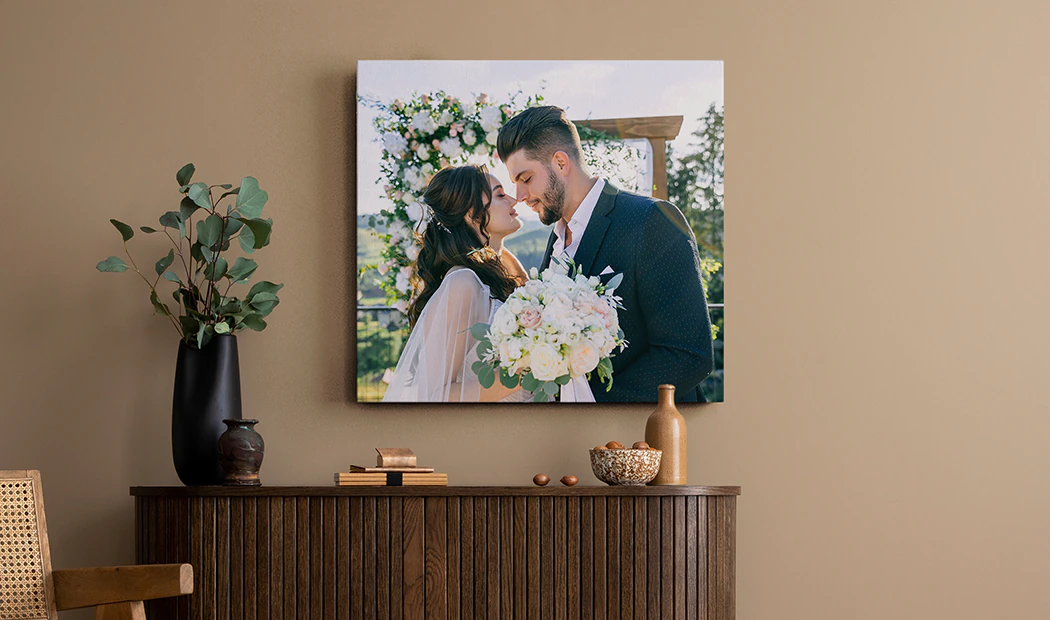 6x6 Wedding Canvas