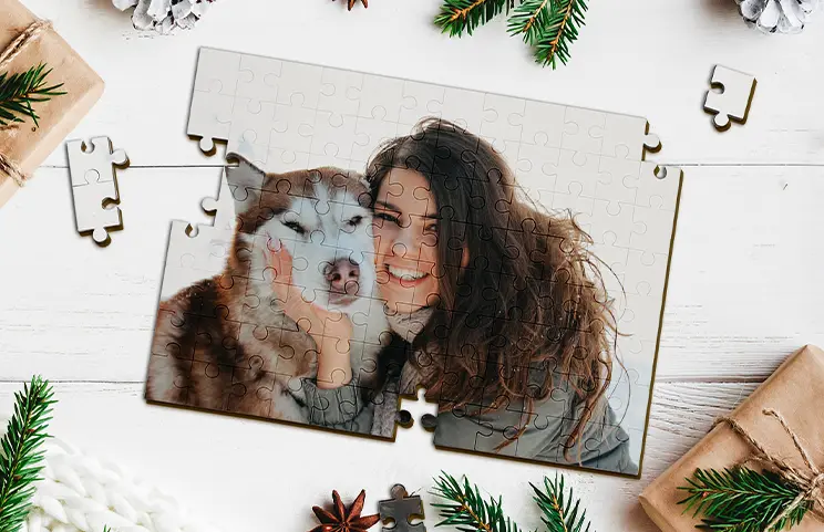 Printerpix Fotopuzzle with Printed Box and 1000 Pieces