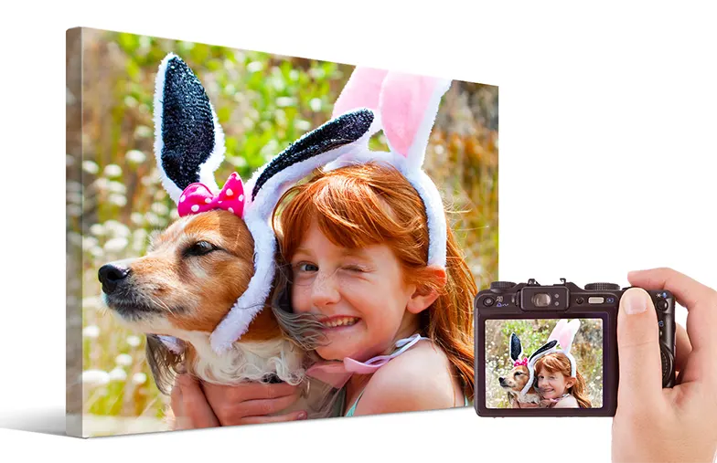 ["Personalised photo canvas prints from Printerpix","Collage canvas print of two happy friends","Canvas print sizes","Mother lovingly kissing her young son on a canvas print","Gallery wall with canvas prints","Canvas print of a couple enjoying their holiday","","","","",""]||||||||||