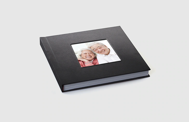Fenster-Ausschnitt-Fotobücher