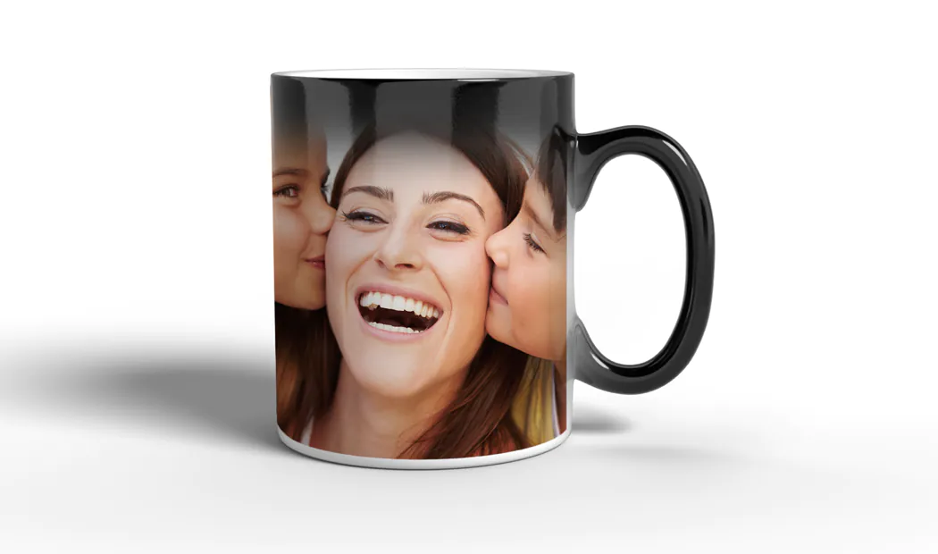 Personalised photo mugs from Printerpix for Mother's Day – single or set