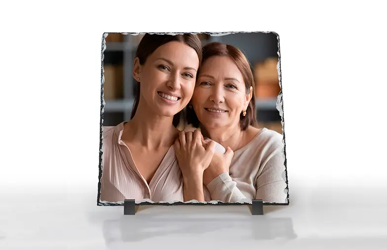 Printerpix Personalisierte Schieferbilder Muttertags-Fotogeschenke