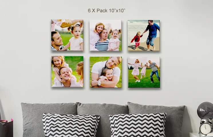 Geschenk für Papa - Mehrteiliges Leinwanddruck-Set