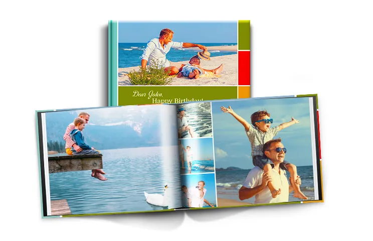 Allgemeines Hardcover-Fotobuch