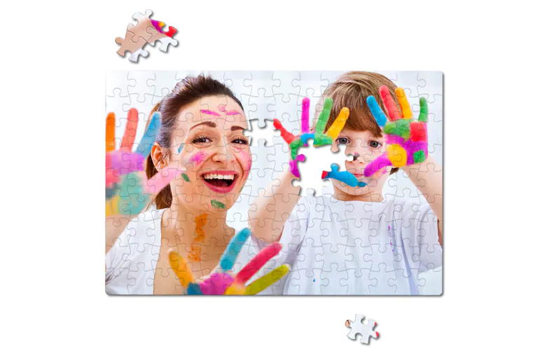 500-Teile-Puzzle mit Box