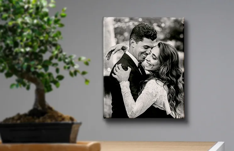 8x10 Wedding Canvas