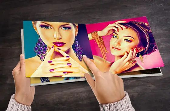 Flachbindung Stoff Einband