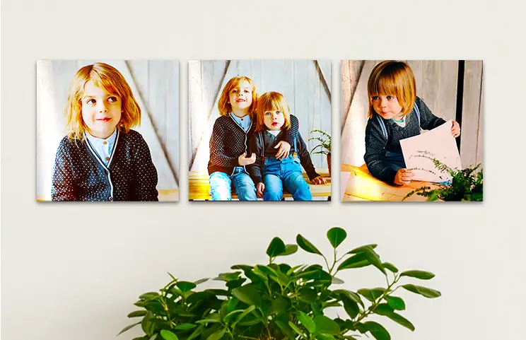 12x12 custom metal displays for birthdays