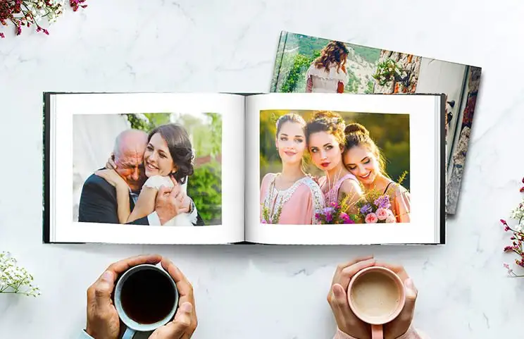 8x8 Hochzeitsfotobuch Lifestyle
