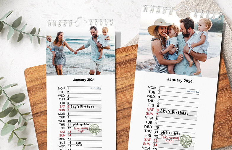 Personalisierte Kalender