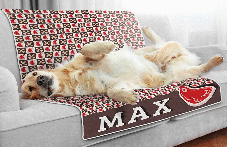 Geschenke für Tierliebhaber - Personalisierte Decken