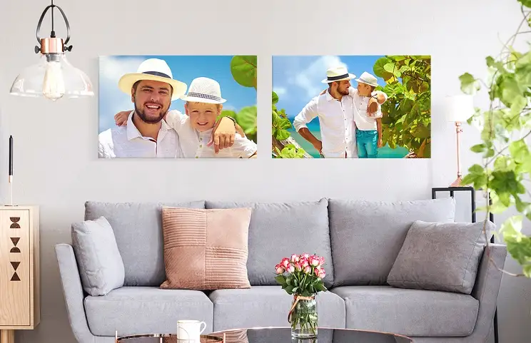 Geschenk für Papa - Individuelle Leinwanddrucke