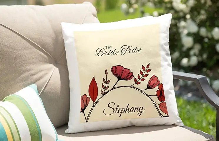 Decorative Pillow on the Sofa