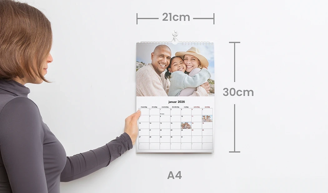 A4 Wandkalender