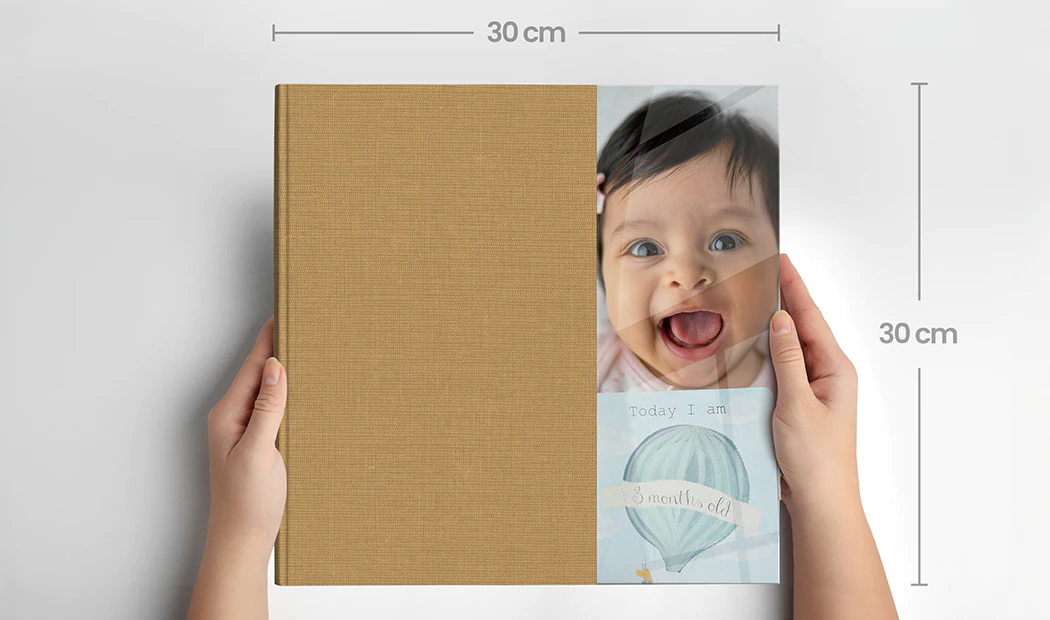 XL Fotoalbum mit Acrylglas-Rahmen