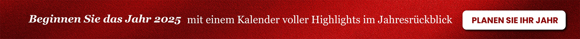 Beginnen Sie das neue Jahr mit einem Kalender